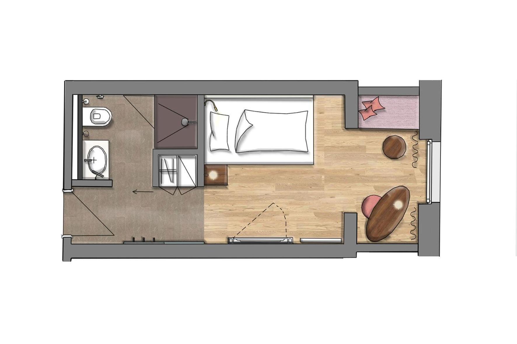 Single Room Balcony